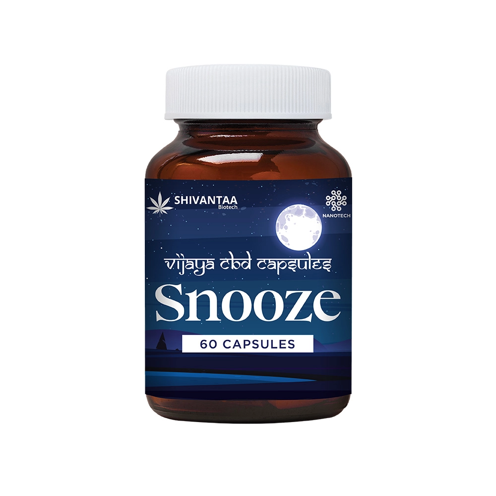 Shivantaa CBD Full Spectrum Snooze Capsule For Sleep, 60 Capsules - Image 1