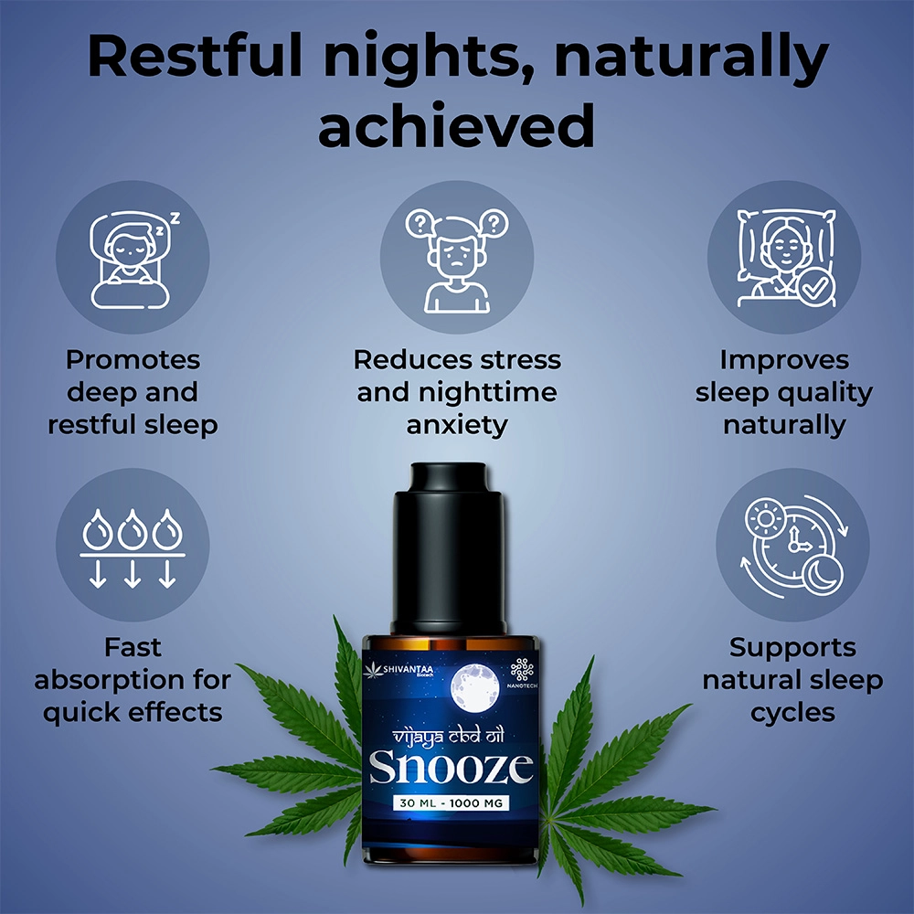 Shivantaa CBD Full Spectrum Snooze Oil For Sleep, 30 MLon itshemp.in