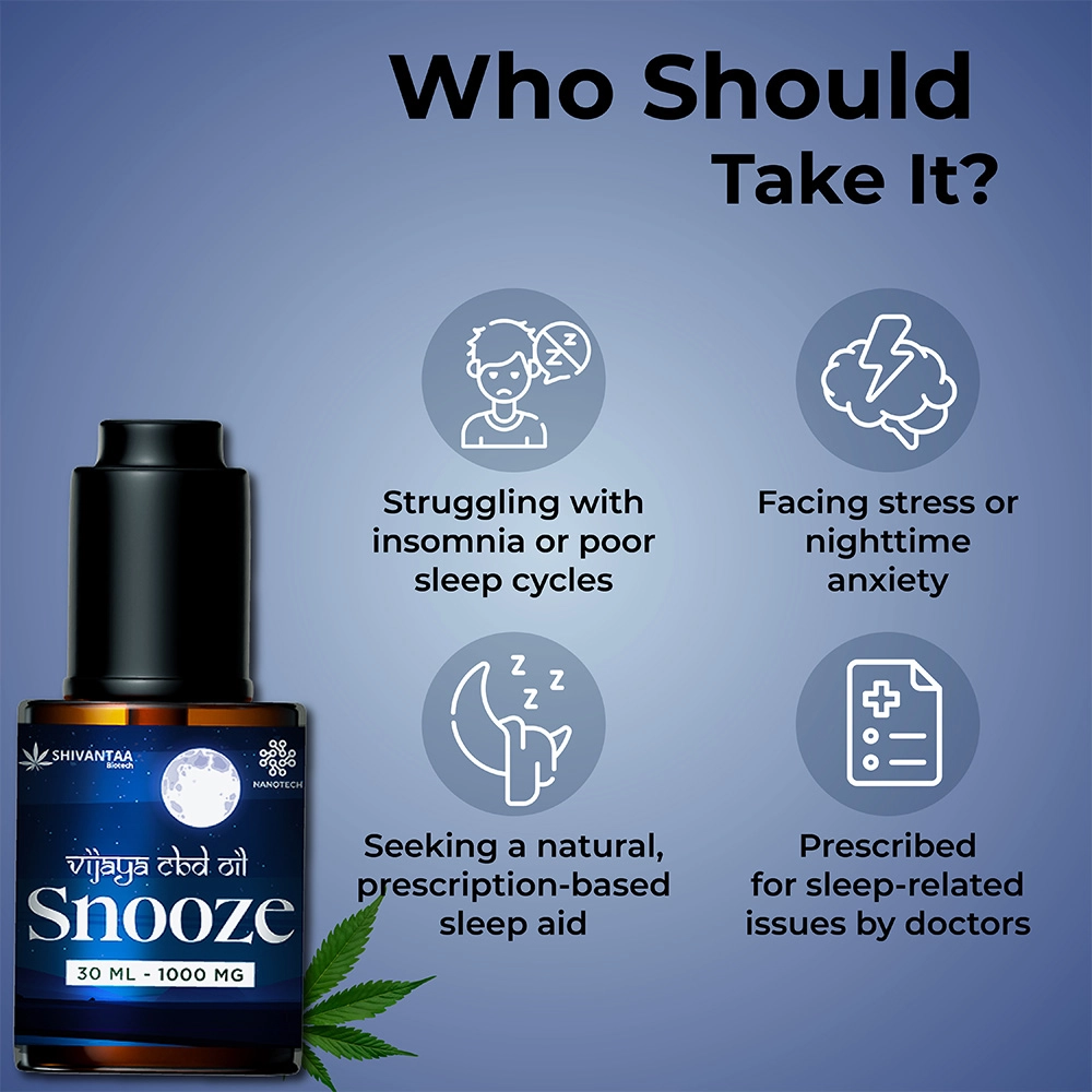 Shivantaa CBD Full Spectrum Snooze Oil For Sleep, 30 MLon itshemp.in