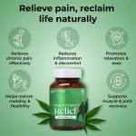 Shivantaa CBD Full Spectrum Relief Capsule For Pain, 10 Capsules on itshemp.in