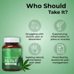 Shivantaa CBD Full Spectrum Relief Capsule For Pain, 10 Capsules on itshemp.in
