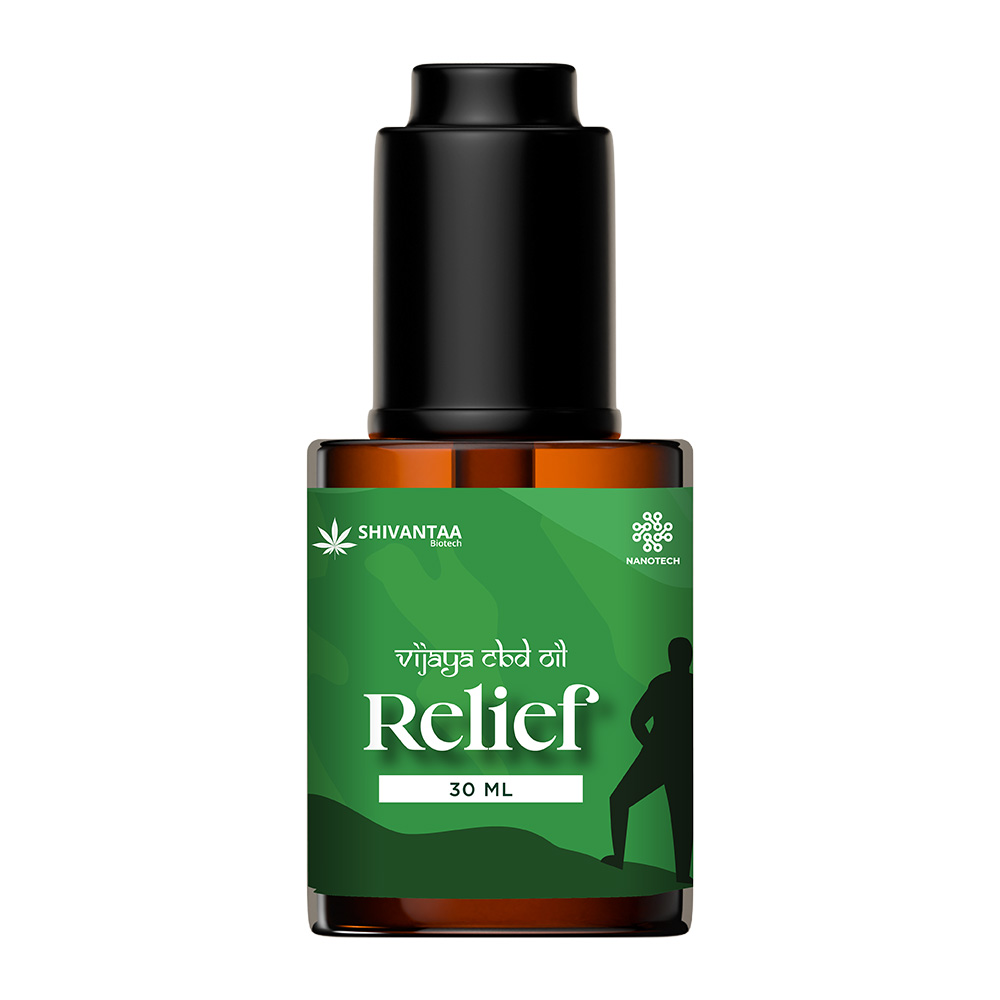 Shivantaa CBD Full Spectrum Relief Oil For Pain, 30 ML on itshemp.in