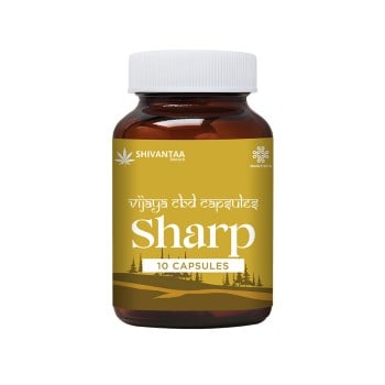 Shivantaa CBD Full Spectrum Sharp Capsule For Stress, 10 Capsules on itshemp.in