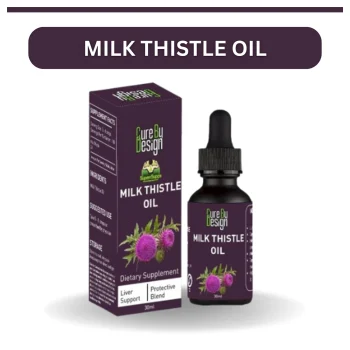 Cure By Design Milk Thistle Drops, 30ml on itshemp.in
