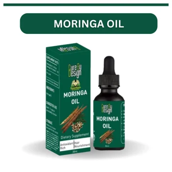 Cure By Design Moringa Oil, 30ml on itshemp.in