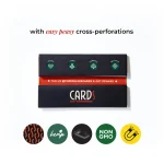 CARDS Premimum Rolling Paper, Cosmo Black on itshemp.in