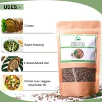 Hillpure Organic Natural Raw Hemp Seed, 175Gm on itshemp.in