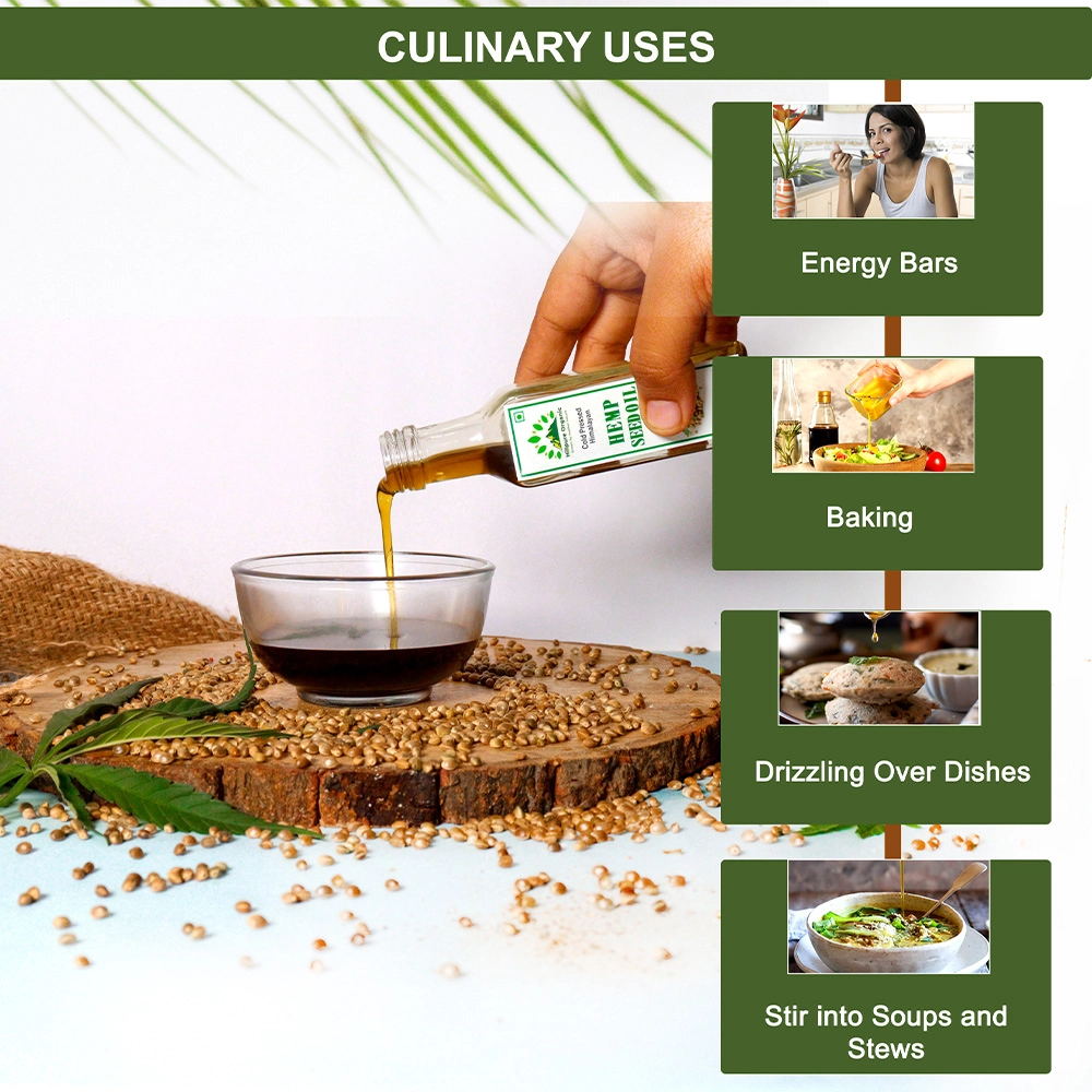Hillpure Organic Cold Pressed Hemp Seeds Oil, 65ml on itshemp.in