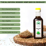 Hillpure Organic Cold Pressed Hemp Seeds Oil, 65ml on itshemp.in