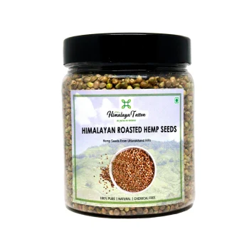 Hillpure Organic HimalayaTattva Roasted Hemp Seeds, 250 gm on itshemp.in