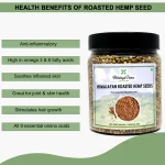 Hillpure Organic HimalayaTattva Roasted Hemp Seeds, 250 gm on itshemp.in