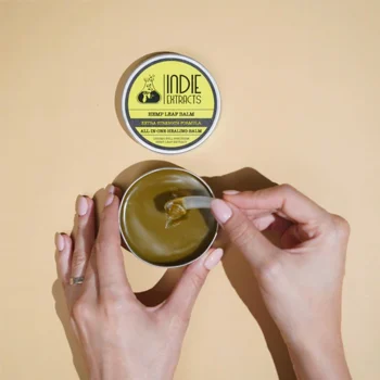 Indie Extracts Hemp Leaf Balm, Lavender on itshemp.in