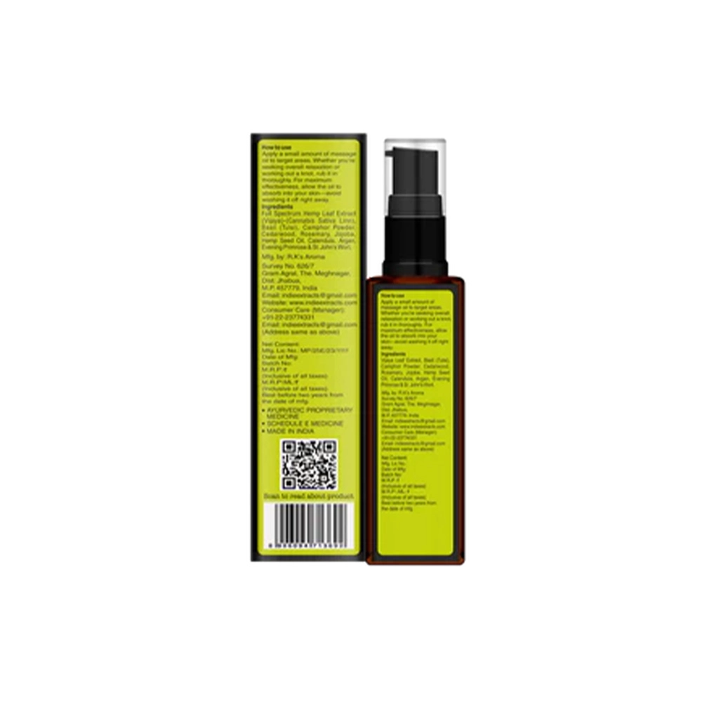 Indie Extracts Beyond Relief Massage Oil on itshemp.in