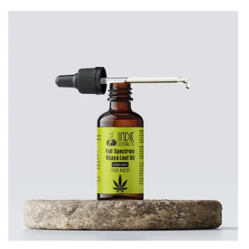 Indie Extracts Full Spectrum Vijaya Leaf Oil, CBD-RICH,1330MG on itshemp.in