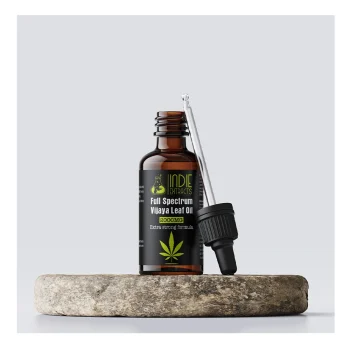 Indie Extracts Full Spectrum Vijaya Leaf Oil, 2000MG(unflavored) on itshemp.in