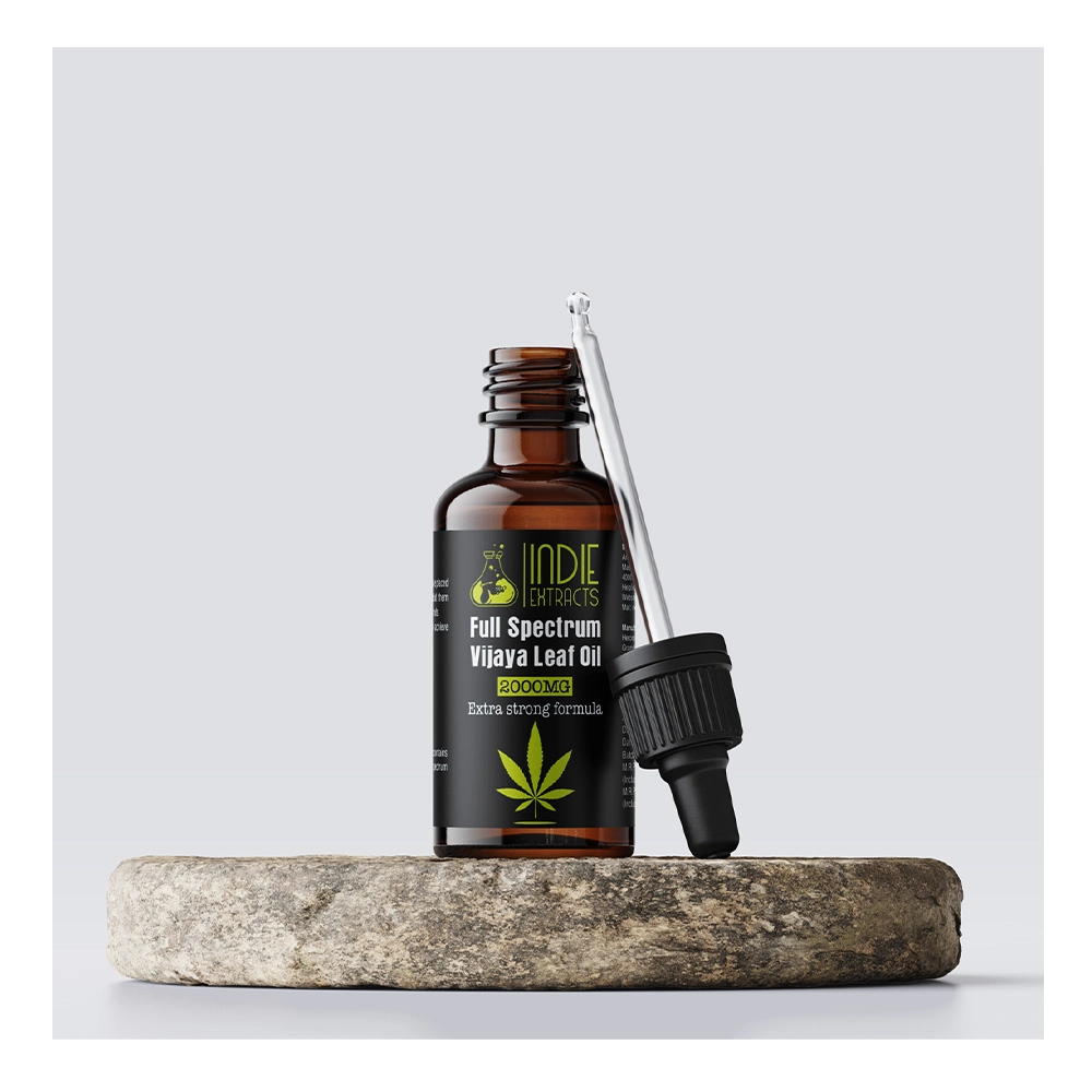 Indie Extracts Full Spectrum Vijaya Leaf Oil, 2000MG(unflavored) on itshemp.in