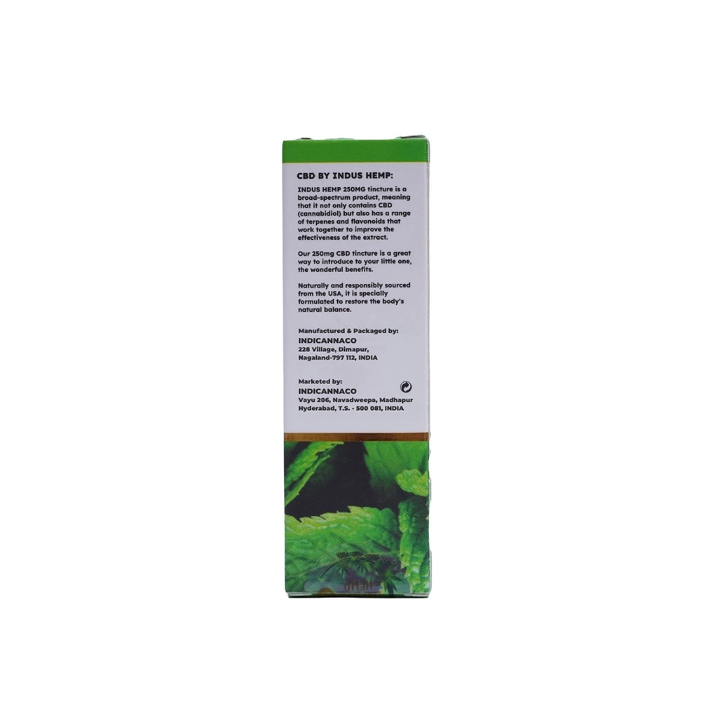 IndusHemp Canna Health CBD 250mg – Peppermint Flavour, 30ml on itshemp.in