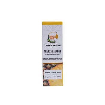 IndusHemp Canna Health CBD 2200mg – Pineapple & Coconut Flavour, 30ml on itshemp.in