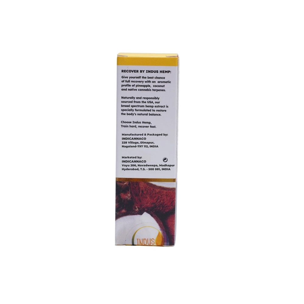 IndusHemp Canna Health CBD Recover 1500mg – Pineapple & Coconut Flavour, Combo Pack of 2, 30ml - Image 3