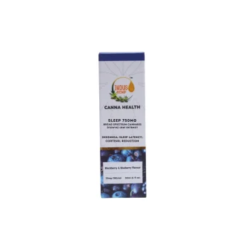 IndusHemp Canna Health CBD Sleep 750mg – Blueberry & Blackberry Flavour, 30ml on itshemp.in