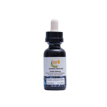 IndusHemp Canna Health CBD Sleep 1500mg – Blueberry & Blackberry Flavour, 30ml on itshemp.in