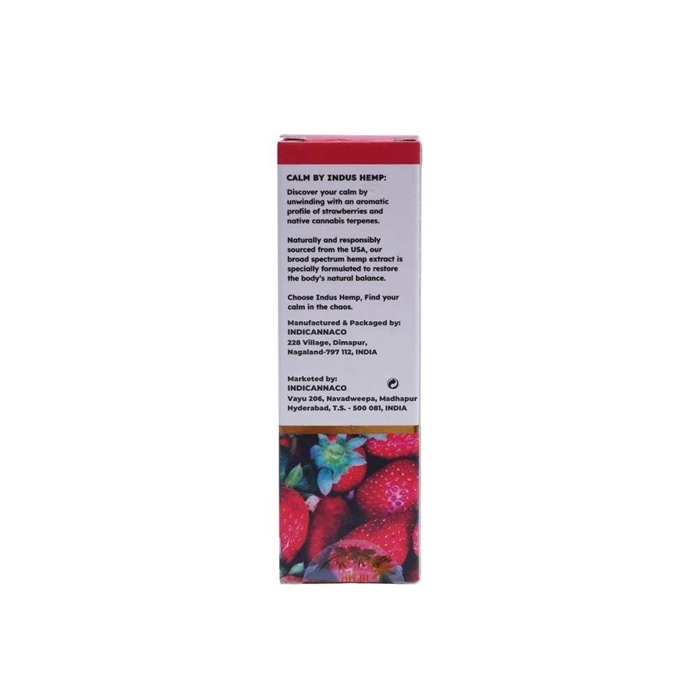 IndusHemp Canna Health CBD 750mg – Strawberry Flavour, Combo Pack of 2, (30ml) on itshemp.in