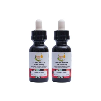 IndusHemp Canna Health CBD 1500mg – Strawberry Flavour, Combo Pack of 2, (30ml) on itshemp.in