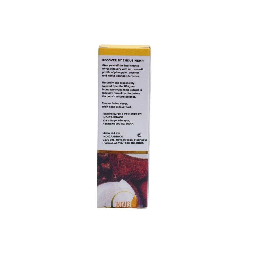 IndusHemp Canna Health CBD Recover 750mg – Pineapple & Coconut Flavour, Combo Pack of 2, 30ml - Image 3