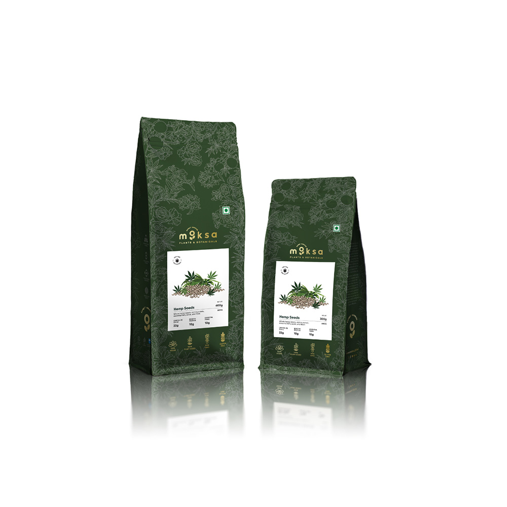 Moksa Hemp Seeds, 300gm - Image 6