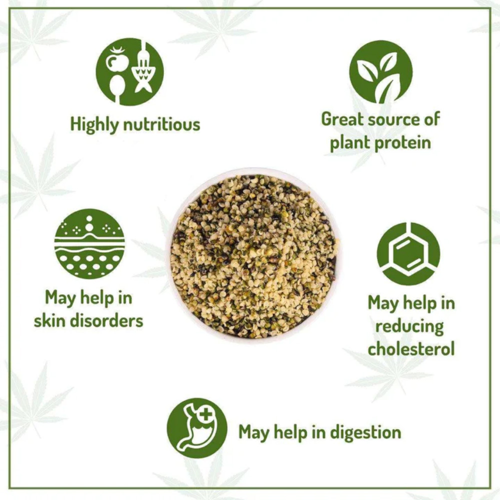 Moksa Hemp Hearts, 300gm - Image 6