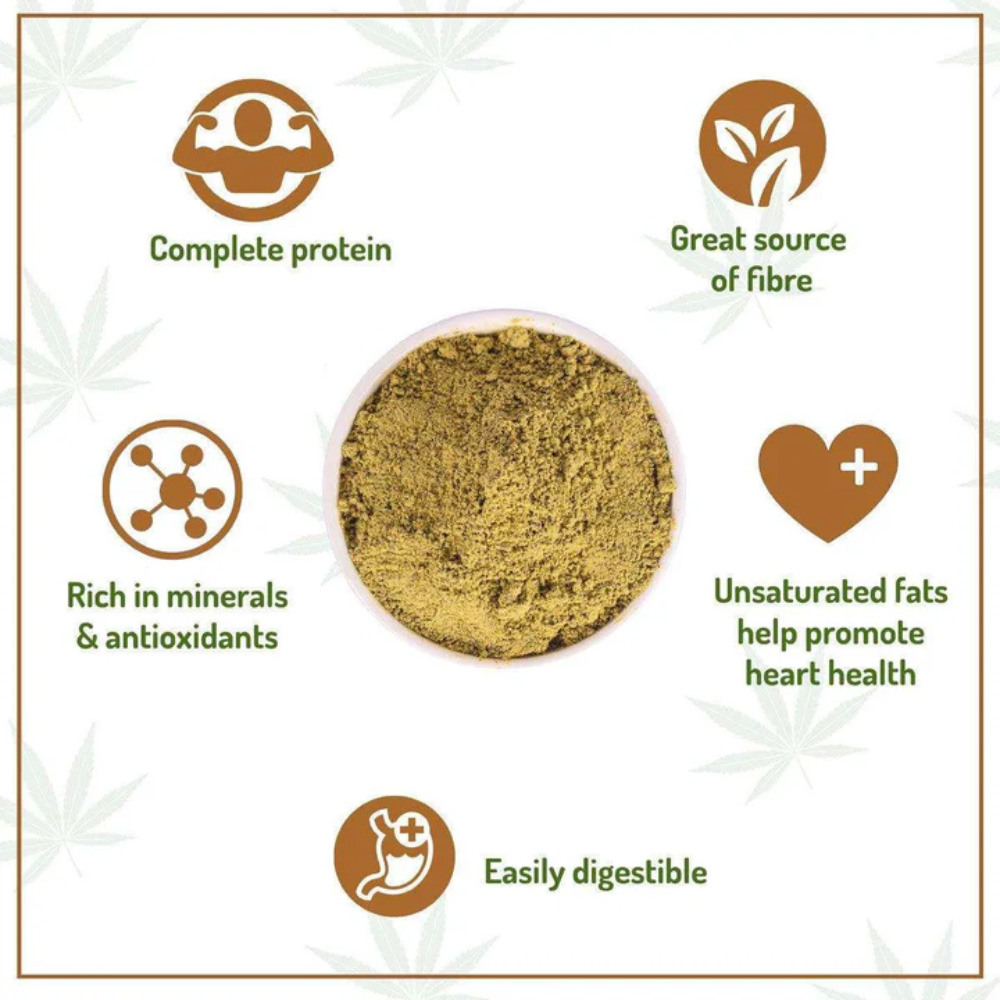 Moksa Hemp Protein Powder, 300 gm - Image 5