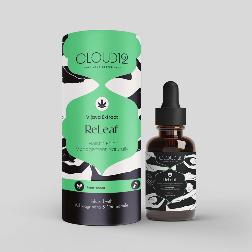 Cloud12 ReLeaf - 30ml - Holistic Pain Management, Naturally on itshemp.in