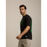 Cannabie Circus Hemp T-Shirt Oversized, Black