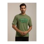 Cannabie Circus Hemp T-Shirt Oversized, Green