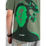 Cannabie Get Your Greens Hemp T-Shirt Oversized, Green - Image 6