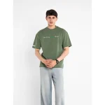 Cannabie Get Your Greens Hemp T-Shirt Oversized, Green - Image 4