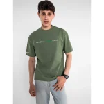 Cannabie Get Your Greens Hemp T-Shirt Oversized, Green