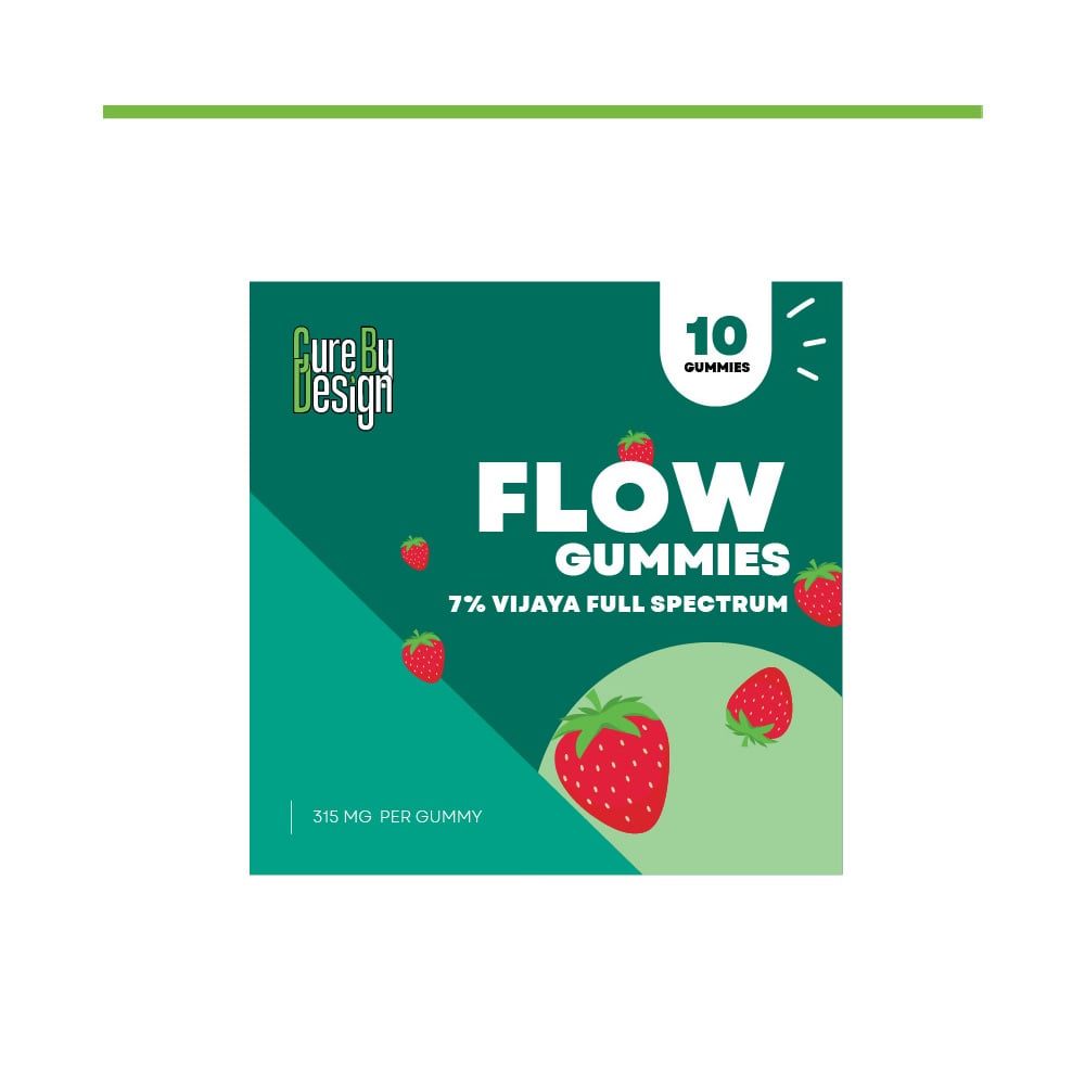 Cure By Design Flow CBD Gummies, 3150mg (7%) - Image 7