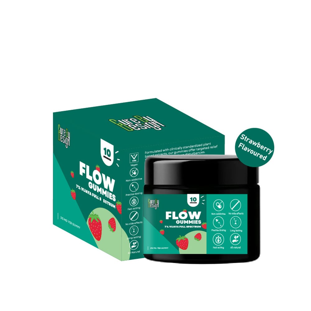 Cure By Design Flow CBD Gummies, 3150mg (7%) - Image 2