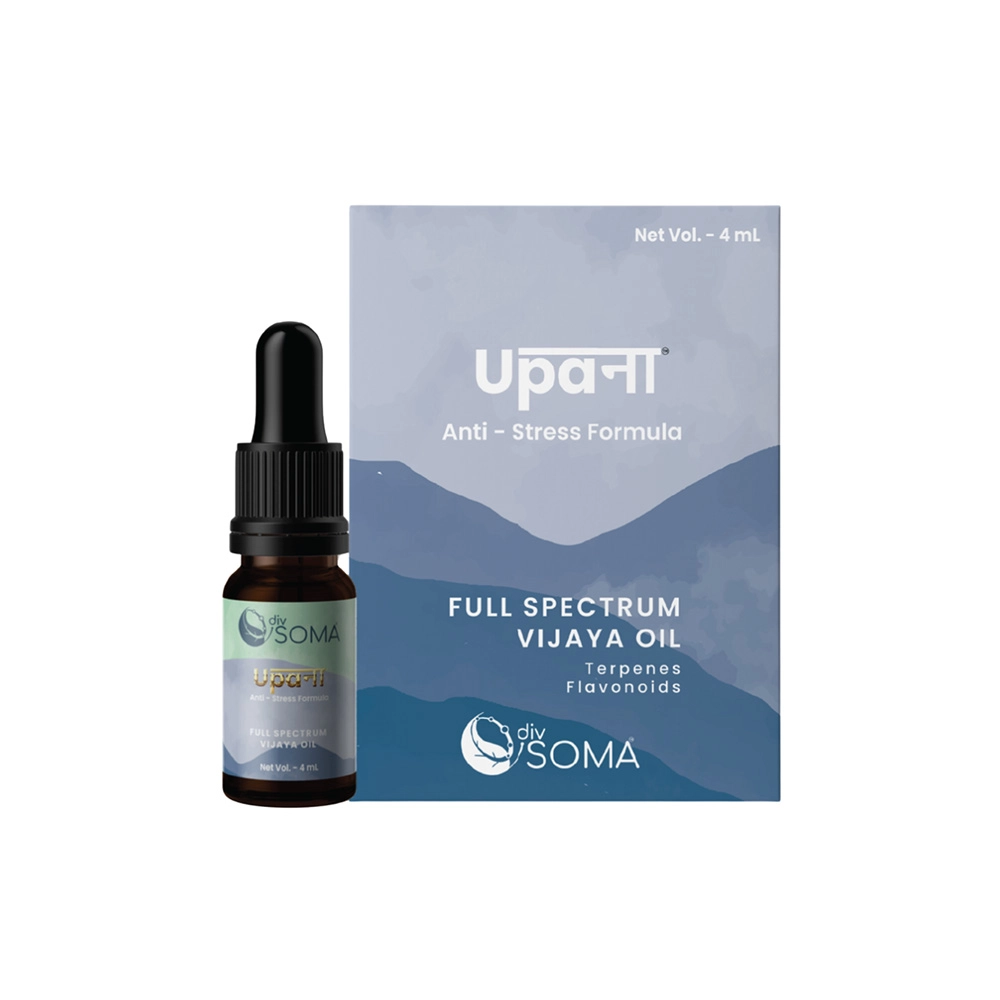 Divsoma Upana Stress Relief CBD Oil, (1ml-4 ml) on itshemp.in