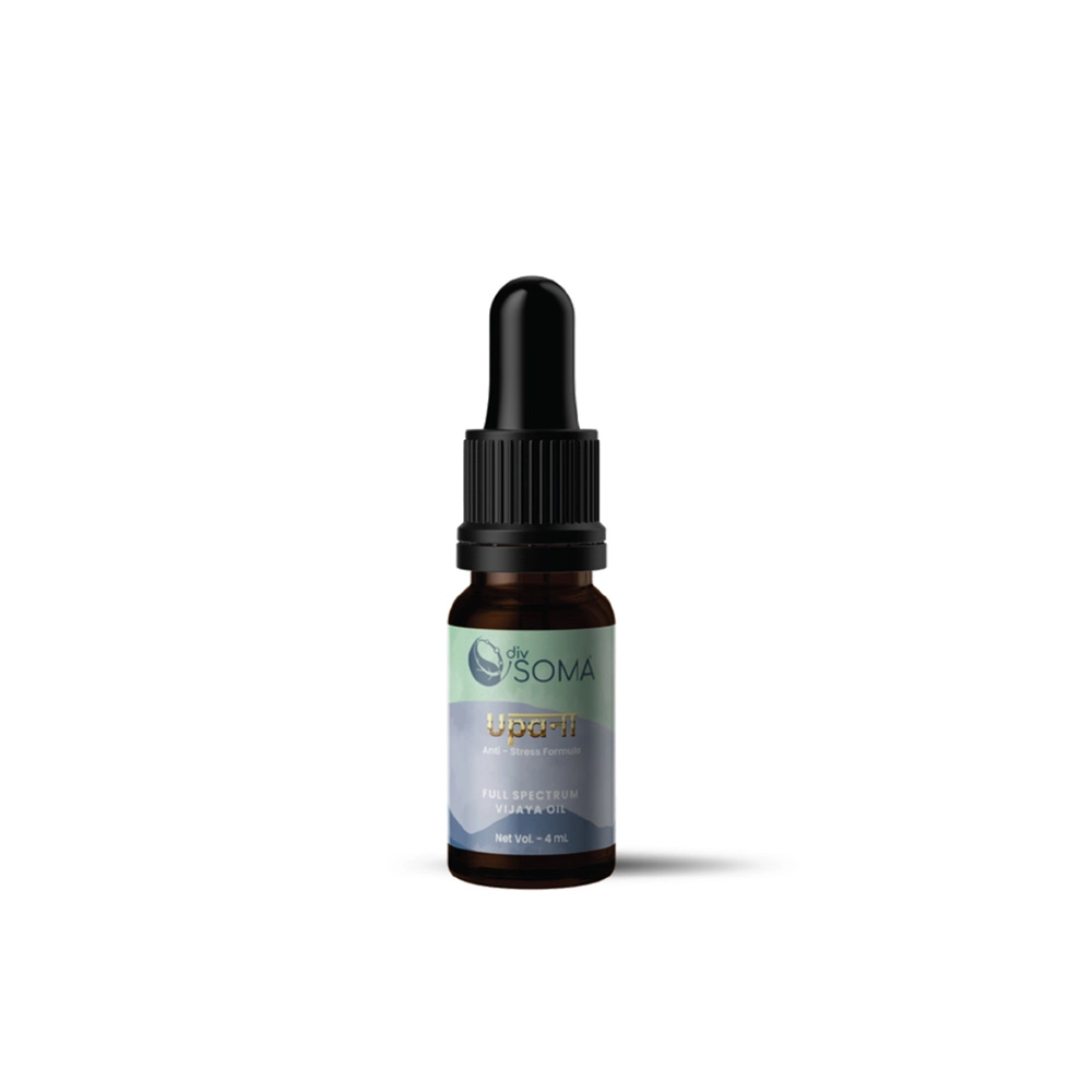 Divsoma Upana Stress Relief CBD Oil, (1ml-4 ml) on itshemp.in