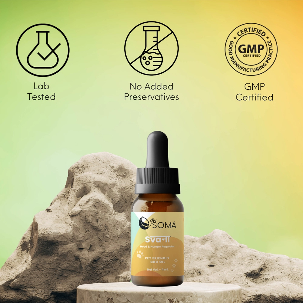Divsoma Svana Pet Friendly CBD Oil, 4ml on itshemp.in