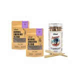 FEMAP Minty Flora Herbal Smoking Blend 20gm & Prerolled Paper Combo