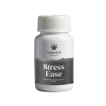 Namaste Organics Stress Ease Tablets, 50mg on itshemp.in