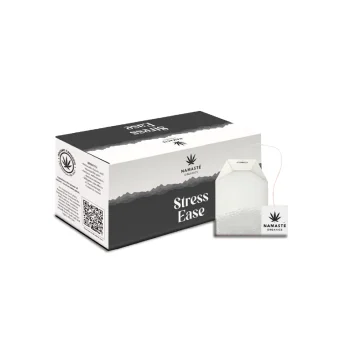 Namaste Organics - Stress Ease Herbal Tea, 75gm / 25mg on itshemp.in