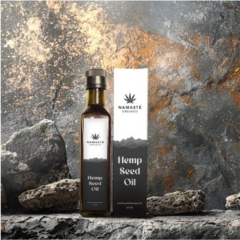 Namaste Organics -Hemp Seed Oil, 250ml on itshemp.in