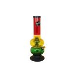 Kiick As Rasta Inception Percolator Acrylic Bong – 12" Inch on itshemp.in