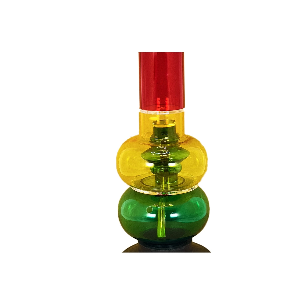 Kiick As Rasta Inception Percolator Acrylic Bong – 12" Inch on itshemp.in