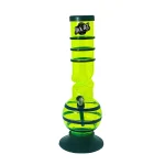 Kiick As Acrylic Bong Royal Sphere, Yellow, 30cm on itshemp.in