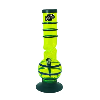 Kiick As Acrylic Bong Royal Sphere, Yellow, 30cm on itshemp.in